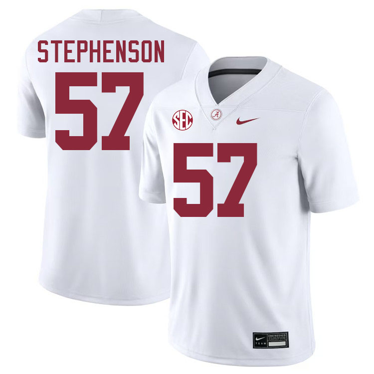 Dwight Stephenson Alabama Jersey,University Of Alabama Crimson Tide Football Jersey,Uniforms-White